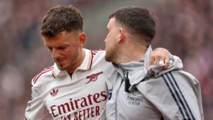 Arsenal dealt with major blow, Ben White to miss Champions League final and potentially World Cup