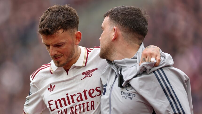 Arsenal dealt with major blow, Ben White to miss Champions League final and potentially World Cup
