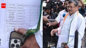 Kerala CM face: BJP drops leaked Congress list with 'KC' markings
