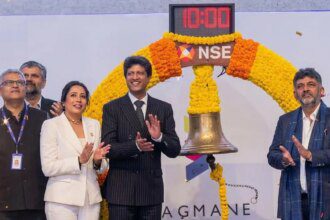 Bagmane Prime Office REIT ends 3.7% higher at ₹103.66