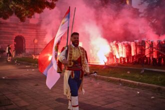Clashes in Belgrade as student-led protests demand elections