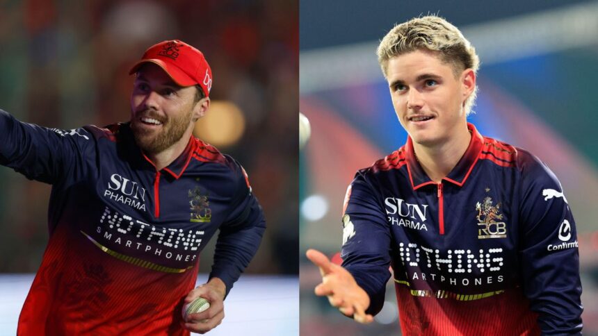 Why neither Jacob Bethell nor Phil Salt playing for RCB vs Sunrisers Hyderabad in IPL 2026