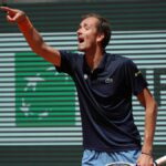 Daniil Medvedev, former world number one, exits French Open in first round after defeat to Walton