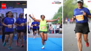 10K women 50+ category: Strength, spirit, and the joy of running | Times Internet Half Marathon