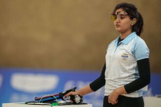 Esha Singh sets new world record, wins ISSF World Cup in women's 25m pistol event