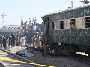 Blast hits train in Pakistan’s Balochistan, killing at least 24 people