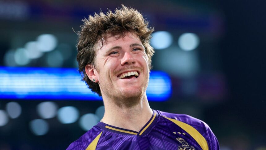 Finn Allen registers new record with 47-ball century against Delhi Capitals in IPL 2026