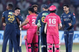 IPL updated points table after RR vs GT IPL 2026 clash: Gujarat storm to second in big overhaul