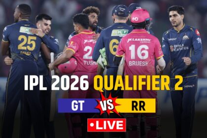 GT vs RR IPL Qualifier 2 Live Score: Gujarat battle Rajasthan in Mullanpur for spot in final