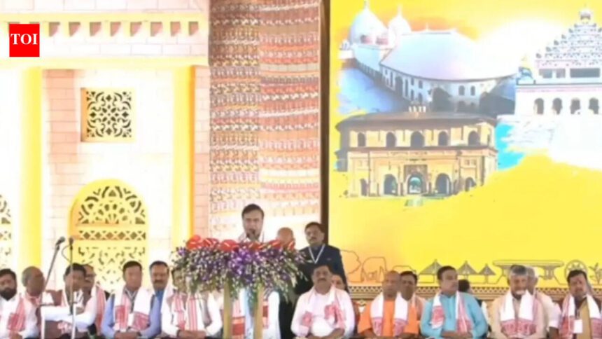 Himanta Biswa Sarma takes oath as Assam CM for second term; PM Modi, Amit Shah present