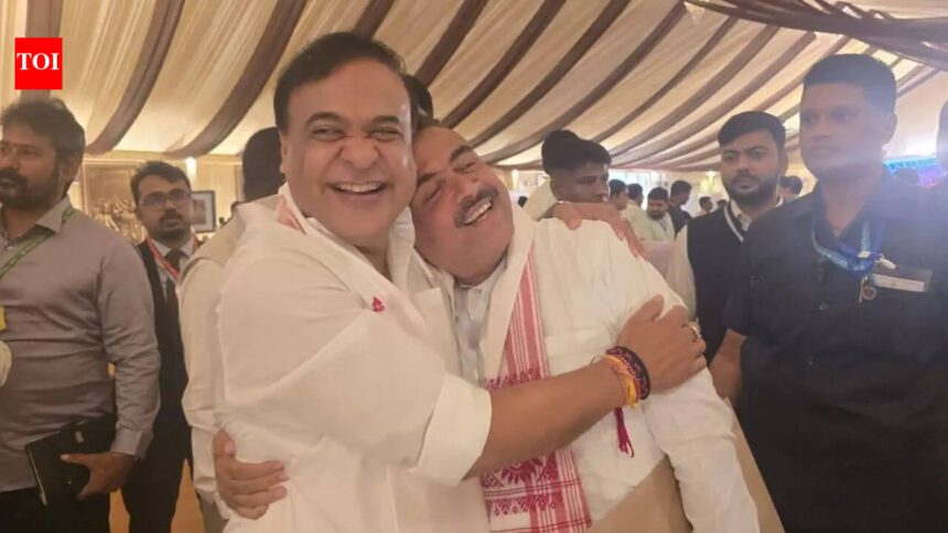 'Bad days for… you know who': Himanta-Suvendu bonhomie grabs attention at Assam govt swearing-in ceremony
