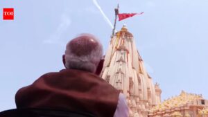 Watch: Skies above Somnath come alive as IAF's Suryakiran aerobatic team performs stunning manoeuvres