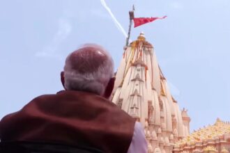 Watch: Skies above Somnath come alive as IAF's Suryakiran aerobatic team performs stunning manoeuvres
