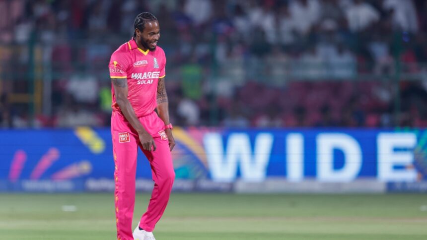 Jofra Archer bowls 11 balls in one over, registers all-time unwanted record during RR vs GT clash