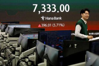 Korea’s KOSPI hits all-time high as ‘ants’ join global rush to buy AI stocks