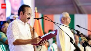 Left vs BJP in Kerala over full 'Vande Mataram' recital at Satheesan's swearing-in ceremony