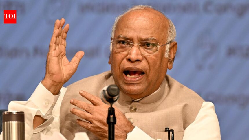 'Accused of being Pakistani': Kharge claims Centre targeting students raising concerns in CBSE evaluation row