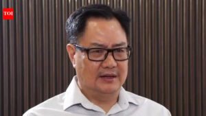 'Matter is concerning': Kiren Rijiju slams Rahul Gandhi over 54 foreign trips