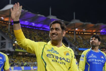 MS Dhoni leaves CSK camp ahead of final league game against Gujarat