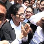 Video: Mamata Banerjee in lawyer’s gown faces sloganeering at Calcutta high court during post-poll violence case hearing