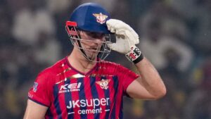Mitchell Marsh's masterclass bulldozes Chennai Super Kings out of Lucknow