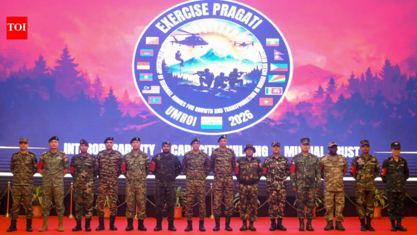 12-nation military exercise ‘PRAGATI’ starts in Meghalaya