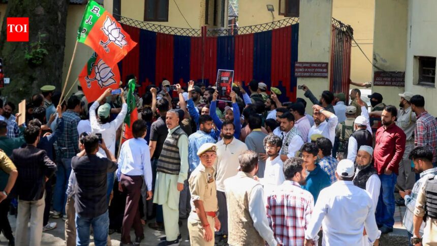 NC government buckles after BJP protest, promises liquor ban in J&amp;K