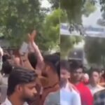 UP shocker: Roadshow, garlands, rousing welcome for rape accused after bail in Ghaziabad; Akhilesh Yadav slams BJP government