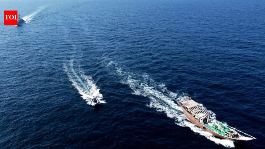 Pakistan navy responds to distress call, assists stranded Indian vessel in Arabian Sea