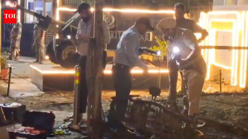 Jalandhar blast: Scooter fire near BSF headquarters Punjab triggers panic; police probe under way