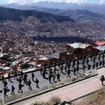 Thousands of protesters demand president’s resignation in Bolivia’s La Paz