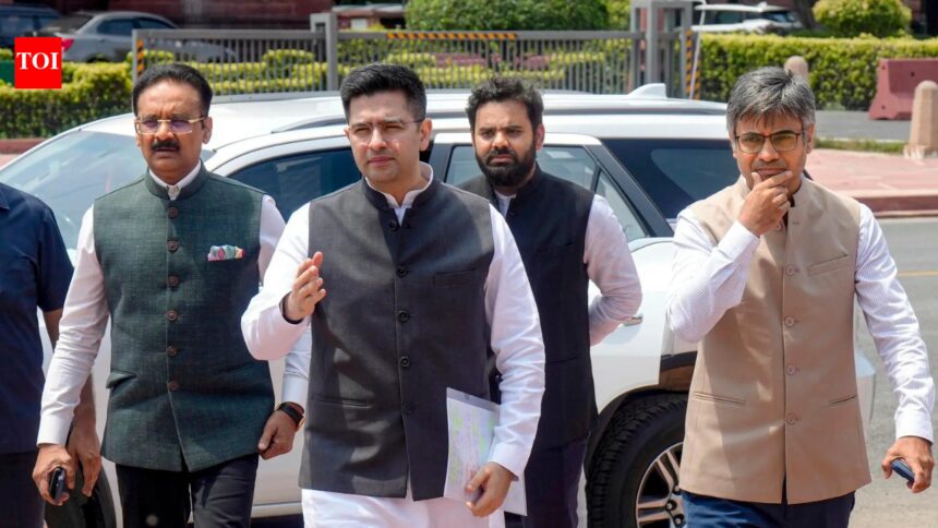 'I am their next target': Raghav Chadha alleges 'vendetta politics' by AAP-led Punjab govt; meets President Murmu