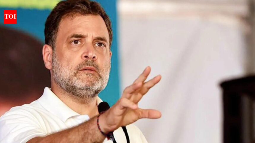 'Won’t stop until Dharmendra Pradhan resigns': Rahul Gandhi targets Centre over NEET paper leak, action by cops against protesters