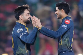 Rashid Khan, Shubman Gill shine as GT march to second in IPL 2026 points table with RR win