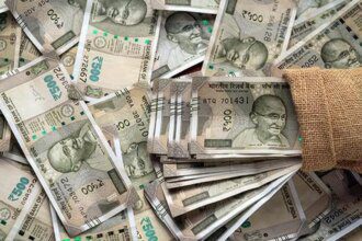 Rupee falls 17 paise to 95.43 against US dollar in early trade