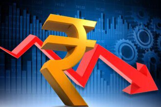 Rupee falls 45 paise to 94.67 against US dollar in early trade