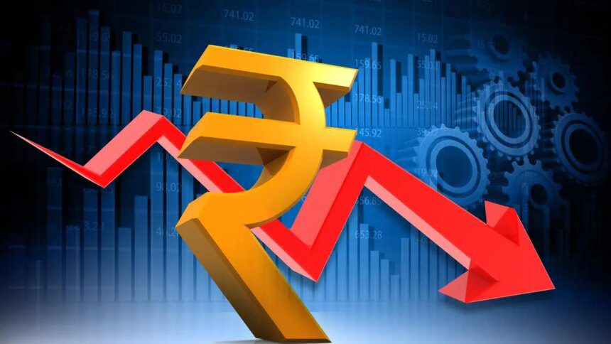 Rupee falls 45 paise to 94.67 against US dollar in early trade