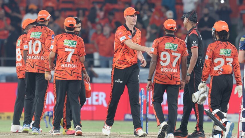SRH dethrone PBKS from top of IPL 2026 points table as Connolly's hundred goes in vain