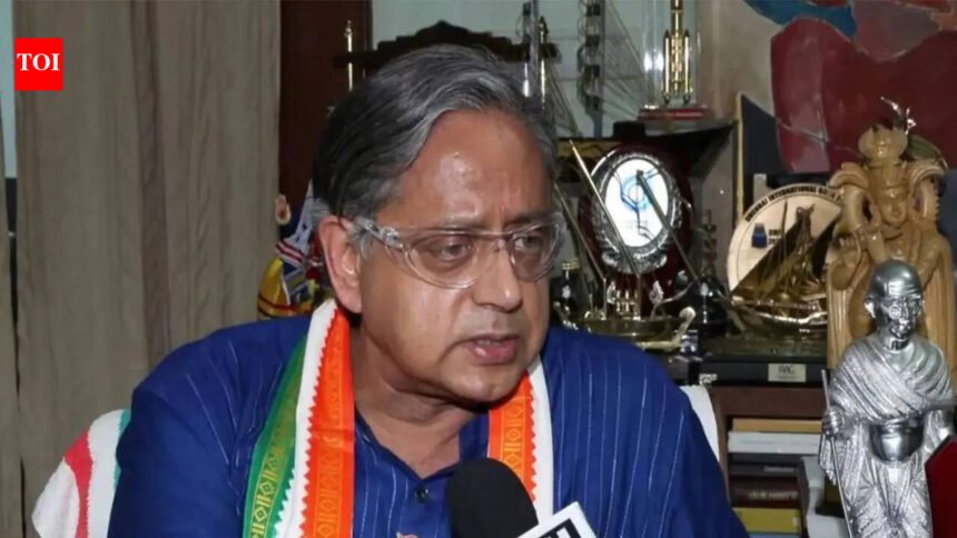 Shashi Tharoor moves Delhi high court to block AI deepfakes
