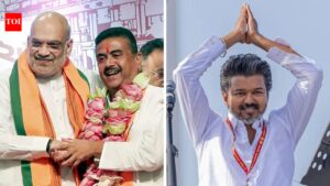 Evening news wrap: Suvendu Adhikari to become West Bengal CM; TVK's Vijay gets majority in Tamil Nadu &amp; more