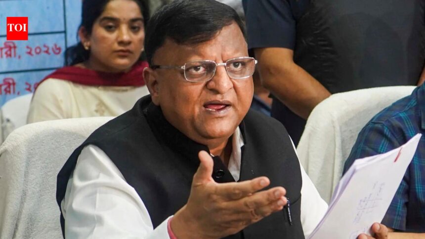 'Beyond shameless': TMC attacks BJP, EC after ex-Bengal CEO Manoj Agarwal appointed chief secretary