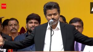 TVK ends decades-old DMK-AIADMK dominance, actor-politician Vijay sworn in as Tamil Nadu chief minister