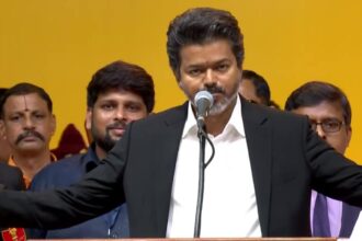 TVK ends decades-old DMK-AIADMK dominance, actor-politician Vijay sworn in as Tamil Nadu chief minister