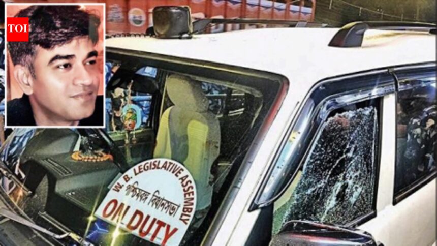 Bengal bloodshed: Suvendu’s PA killed in car near Kolkata