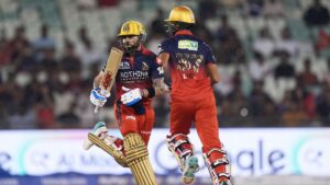 Virat Kohli's century guides RCB home in record chase against KKR, takes team to top of points table