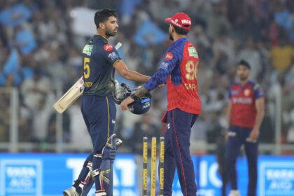 Washington Sundar takes Gujarat Titans home in nervy third straight win as PBKS suffer second loss