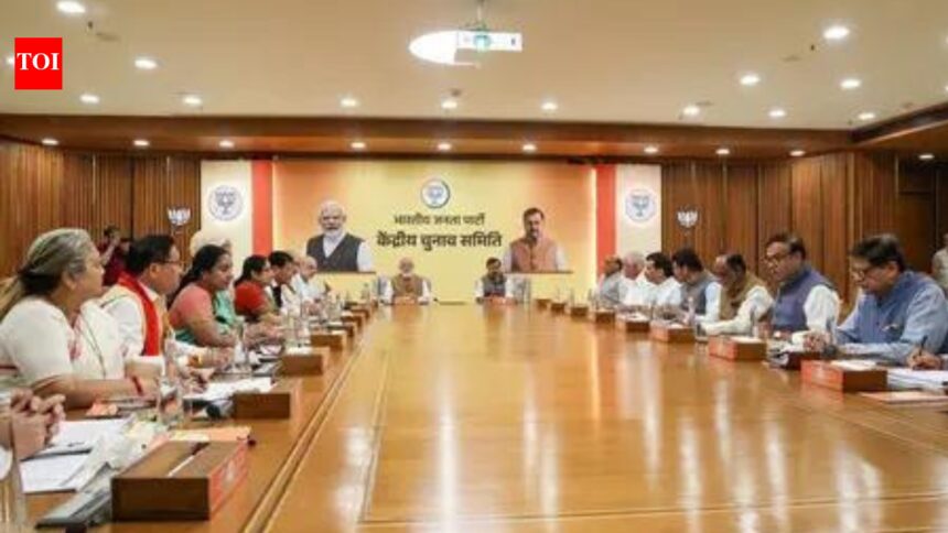 BJP team meets at PM house to finalise RS, MLC poll picks