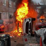 Anti-immigration protests break out in Belfast after knife attack