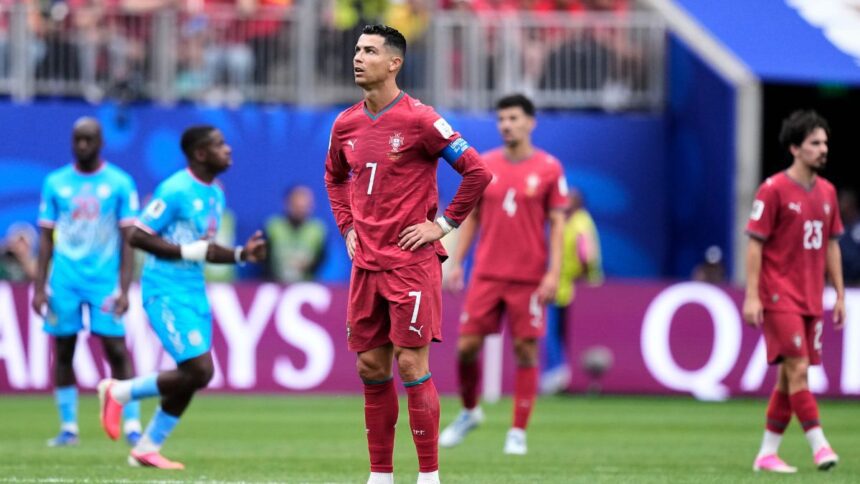 Cristiano Ronaldo expresses frustation on social media after Portugal's disappointing 1-1 outing