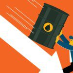 Crude oil prices tumble down but relief likely